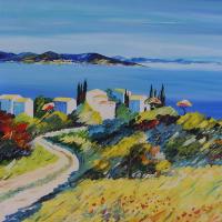 A / 30  LE SUD / 52X42 / 320 € encadré