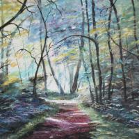 B / 35 PAYSAGE D'AUTOMNE 50X40 / 150 €